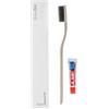 Generico Dental Kit Igiene Orale Monouso per Hotel, B&B e Case Vacanze, 35 pezzi | Spazzolino Ecologico (Paglia di Grano) + Dentifricio | Confezione in Elegante Eco Box Bianca