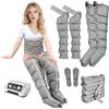LESBJFDM Pressoterapia per Casa, Linfodrenaggio, Professionale, 6 Camere d'Aria Macchinario Pressoterapia Gambe e Braccia Addome Glutei per Casa, Massaggiatore Elettrico a Compressione D'Aria