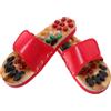 GARVALON Ciabatte Riflessologia Plantare Rosse 43-44 per Massaggio Piedi | Suola PU-EVA, Rilievi Mirati, 28x10x3,5cm, per Casa e Camminata Quotidiana, Effetto Rilassante