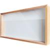Demiriola' - Cornice 3D per Foto in Vetro e Legno (faggio Naturale), 50 x 25 x 5 cm, per Interni, Stabile