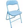 MAURY'S IL NUMERO UNO DEL RISPARMIO Maury's Sedia Shape Richiudibile Struttura in Plastica e Alluminio Seduta Morbida Colorazione Assortita ideale per Camerette Camere e Uffici
