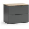Vicco Credenza Wido, Antracite, 60 x 50 cm