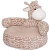 ATMOSPHERA CREATEUR D'INTERIEUR Atmosphera - Poltrona da bambino Giraffa, colore: Grigio