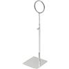 metalarredo Espositore da banco/vetrina per Sciarpe, Cravatte, Foulard, Cappelli, Guanti, Piccola pelletteria, ECC. Regolabile in Altezza, in Acciaio Inox Lucido.