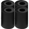DOITOOL 4 pezzi Copertura Antiscivolo per Cilindro Gas Sedia Ufficio Protezione Tris Sezioni Rivestimento Sporco e Usura Accessori Stabili per Pistoni Gas Mobili