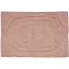 Jute & Co. - Tappeto da bagno Madrid, colore rosa chiaro, 100% cotone, taglia unica COL.CIPRIA MIS.60X90