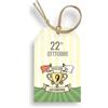 FERDINANDO FAMA' Bigliettino Bomboniera Tag 50 Pezzi Compleanno Personalizzato (Calcio)