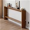 yurstcggh Consolle Sottile,Tavolino Stretto e Lungo per Divano,Tavolo Consolle Ingresso legno,Con spazio di archiviazione,per Soggiorno,Camera da Letto,Corridoio