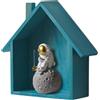 Generic Armadietto da parete Curio | Espositori chic per telaio della casa, grazioso scaffale decorativo per asilo , cartello per casa colonica con design unico