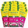 Orphea 12x Salvalana Foglietti per Cassetti e Armadi Protegge Lana e Fibre Naturali al Profumo di Patchouli della Malesia - 12 Confezioni da 12 Foglietti Ognuna
