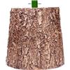 Nataland Base Tronco per Albero di Natale con Effetto Legno Naturale, Supporto Decorativo Robusto e Stabile con Aggancio Universale per Alberi Fino A 210 cm
