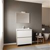 Kiamami Valentina - Mobile Bagno A Terra 80Cm Con Frontale Cannettato | Corfu'