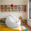 DOSYCOVUR Copridivano Beanbag Senza Ripieno in Velluto Lavabile Moderno Per Adulti E Giovani Gaming Sgabello Per Stoccaggio Giocattoli,A,90 * 100cm