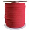 Generico Sbieco 100 MT Cotone 14MM Traversino per Cucito Tovaglie Fai da Te (Rosso)
