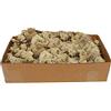 Magie di Natale Muschio lichene atossico e privo di acidi per decorazioni e presepi da 500 g (Naturale)