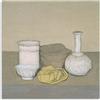 LVTFCO Giorgio Morandi Poster《Still Life Vaso》Arte della Parete su Tela Giorgio Morandi Stampe Giorgio Morandi Dipinto per la Decorazione Domestica Immagine 50x50cm Senza Cornice