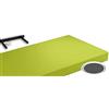 Gicos Mensola da Parete pensile scaffale in Legno MDF da Muro Colore Verde 60 * 25 * 4 cm DOU-789205
