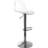 Miliboo - Sgabello da bar design trasparente GALILEO