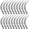 BCOATH 30 Set Molla per Navetta in Metallo Argento, Accessorio per Macchina da Cucire Vintage a, Facile Installazione con Viti, per Domestico e Hobbisti