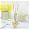 Doni Bomboniere 10 Bomboniera profumatore con fiala in Vetro con statuina Applicazione Mickey Mouse Disney di Color Oro. Bomboniera Ideale per Eventi Nascite, Battesimi, Baby Shower, Compleanni