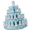 Viale Magico Bomboniere Carillon Nascita Bimbo Statuina su Torta Confetti 60 fettine