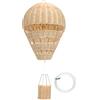 ifundom Mongolfiera in Rattan Cestino Per Mongolfiere Anniversario Appeso Mongolfiera a Parete Decorazioni Sospese Per Mongolfiere Intrecciata Ornamenti La Stanza Bambini