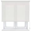 VIEWTEX Tenda a Rullo Easy Fix Translucent Ecofuture (100% Tessuto Riciclato) Bianco 55 X 190cm - Made in Europe - 5 Anni di Garanzia