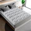 LUXIABED Materasso 105x180 a Molle Insacchettate Dual: Lati Differenziati. Comfort + Flessibilità Media MemorySens. Igienico e Traspirante. Singolo Colore Grigio. Modello Royal Fresh Altezza 32 cm