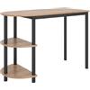 Vicco Tavolo da cucina Freetown, Rovere Goldkraft/nero, 110 x 50 cm