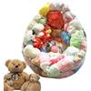 Generico Poltrona Trasparente Porta Peluche, Poltrona A Sacco Trasparente Per Animali Di Peluche, Rivestimento Trasparentes Per Pouf, Sedie Portaoggetti Per Animali Di Peluch, Pouf Impermeabile(senza Bambole)