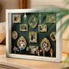 Generico Kit Creativo Scatola Museo in Miniatura - con LED, 8 Figurine E 11 Cornici per Foto Fai da Te | Decorazione per Casa E Ufficio | Regalo Romantico E Personalizzato per San Elegante