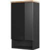 Vicco Mobile bagno Eden, Antracite, 40 x 77.5 cm, per montaggio a parete con suddivisione interna variabile