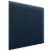 murando - Testiera Letto Singolo Imbottita - Quadrato - Velluto Qualità - Antimacchia - 50x50 cm 1 Pezzo - Pannelli Decorativi per Pareti - Pannello Imbottito per Camera da Letto - Minimal - Blu Navy