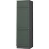 Vicco Armadio frigorifero Fame-Line, Verde-oro rustico, 60 cm, per la combinazione con altri moduli della serie Fame-Line