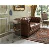 SLATO Cleo grande/Tavolino in cristallo acrilico trasparente a quattro ripiani con ruote,compatto/leggero/design elegante,adatto per soggiorno,ingresso,lato divano,Made in Italy(cm. L.42 x P.33 x H82)