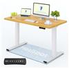 FLEXISPOT E5 Pro+ Scrivania Elettrica Regolabile in Altezza 140x80cm - Standing Desk con Piano FSC Certificato, 2 Motori, 3 Sezioni