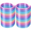 JOINPAYA Porta Rotolo di Tela Plastico 2 Pezzi per Pittura a Diamante e Mappe, Clip Anti-arrotolamento Portatile per Studio e Uso in Movimento, Grande capacità