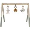 Little Dutch 8810 - Trapano da gioco in legno con ciondoli in tessuto, Little Farm (70 x 21,5 x 40 cm)