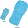 Wonder Kids Coprisedile in pile per passeggini e passeggini per neonati, imbottiture per carrozzine e passeggini, universale, double face, colore: blu cielo (80 x 32)