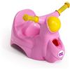 OKBABY Scooter - Vasino per Bambini con Seduta Ergonomica, a Forma di Moto - Rosa