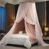 ENEN Baldacchino per Letto Bambina Zanzariera Tulle a Cupola Doppio Strato Principessa Tenda, Appendere Decorazione per Cameretta dei Bambini, Lettino, Culla,Tenda da Gioco (Rosa)