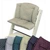 BambiniWelt by Rafael K. BambiniWelt - Set di cuscini per seggiolone Stokke Tripp Trapp, 2 pezzi, cuscino di ricambio per cuscino a stella (stelle beige) XX