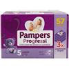 Pampers Pannolini Progressi Junior Taglia 5, 57 Pezzi - 3000 g