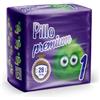 Totò Piccinni PILLO Premium New Born, Taglia 1 (2-5 Kg), 1 Pacco da 28 Pannolini Bimbo