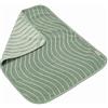 Leander Asciugamano topper in 100% spugna di cotone biologico 65 x 50 cm per Leander Matty - Colore: woodland sage green - nuovo
