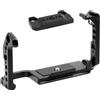 Generico Compatibile con Sony FX30 FX3, telaio for gabbia for conigli for fotocamera con impugnatura superiore for riprese fotografiche(Black)