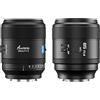 SIRUI Aurora F1.4 Set Obiettivo Autofocus Full Frame, 85mm a Focale Fissa per Ritratti & 35mm a Focale Fissa Grandangolare per Fotocamere Sony E-Mount (FX3, FX6, A7, A7R, A7S, A9, ZV-E1), Nero