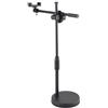 Tixiyu Supporto per Telefono Fotografico Staffa Angolare Regolabile Supporto per Riprese Fotografiche e Video con Clamp/Holder per Telefono per Smartphone da 5,3-10 Cm, Base Portatile, Rotazione a
