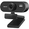 Bottone Webcam FullHD Easy 2K 1080P 720P 480P con obiettivo grandangolare e messa a fuoco automatica per streaming e video riunioni Webcam FullHD