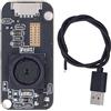 Akozon Modulo Fotocamera, U S in Mini Macro Scheda Webcam Video a Infrarossi B Modulo USB Dispositivo 300000 Incorporato Integrato
